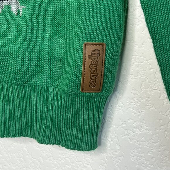 Tipsy Elves Cute Animal Santa Claus Ugly Christmas Sweater for Women Funny s3 - Picture 6 of 9